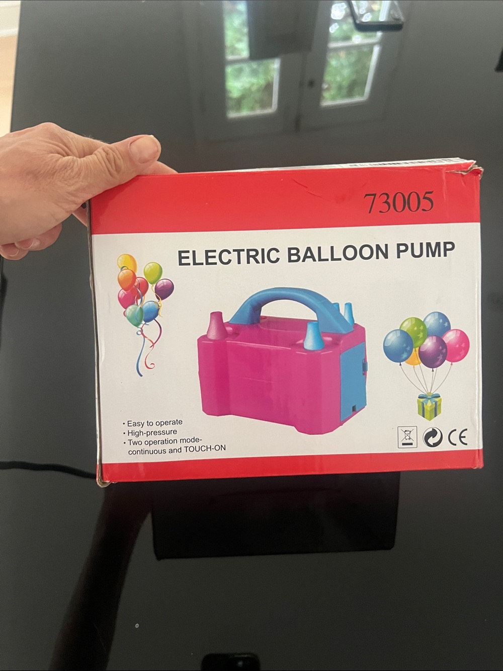 Electric Balloon Pump - Pink